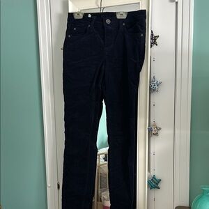 Kut from the Cloth skinny (Diana) dark navy blue Corduroy Pants 4